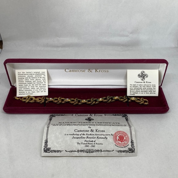 Stunning vintage Camrose & Kross JBK snake bracelet - Picture 14 of 16